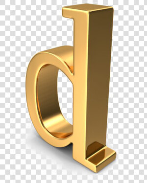 D Letter Png Hd Image   Gold Small Letter D  Transparent Png