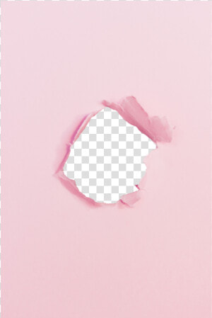 Transparent Ripped Paper Hole Png   Pink Hole Paper Png  Png Download