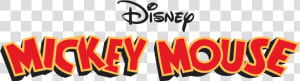 Disney Mickey Mouse   Disney Mickey Mouse Logo Png  Transparent Png