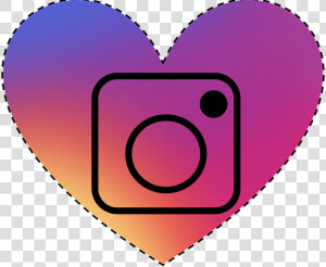 Instagram  Icon  Heart   Imagem De Coracao Do Instagram  HD Png Download