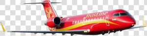 Red Colour Aeroplane Png  Transparent Png