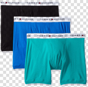 Tommy Hilfiger Men’s Classic Underwear 3 Pack Cotton   Tommy Hilfiger Underwear Blue  HD Png Download