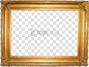 Free Png Gold Frame Png Png Image With Transparent   Gold Painting Frame Png  Png Download