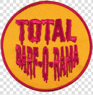 Total Barf O Rama Patch   Circle  HD Png Download