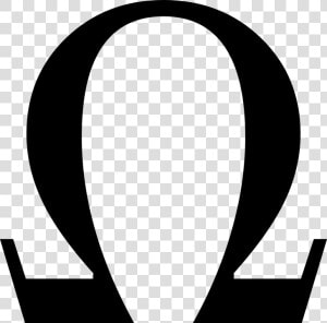 Omega  Greek  Ohm  Letter  Symbols  Small  Lower  Case   Omega Symbol  HD Png Download