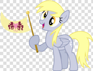 Derpy Celebrates Her Return By Yanoda d  HD Png Download