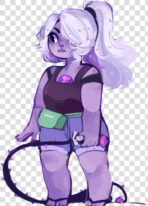  stevenuniverseamethyst  amethyst  steven  stevenuniverse   Anime Amethyst Steven Universe  HD Png Download