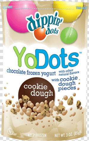 Yodots™ Cookie Dough   Dippin Dots Packets  HD Png Download