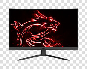 Msi Unleashes The Mag Optix G27c4 27 inch Curved Gaming  HD Png Download