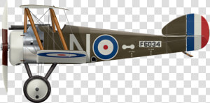 Sopwith Camel F6034   Sopwith Camel Profile  HD Png Download