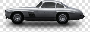 Grey Vintage Porsche   Mercedes benz 300sl  HD Png Download