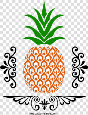 Pineapple Clipart Silhouette Cameo  HD Png Download