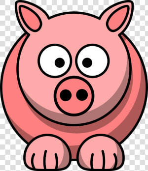 Pig Face Free Photo Animal Face Pig Mammal Head Funny   Kids Can Draw  HD Png Download