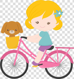 Clipart Bicycle Toy Bike   Girls Bicycle Cartoon Hd  HD Png Download