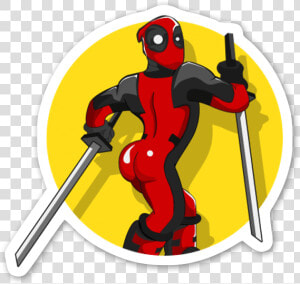 Deadpool Sticker   Deadpool Stickers  HD Png Download