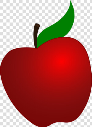 Heart plant apple   Cartoon Apple  HD Png Download