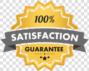 100  Satisfaction Guaranteed Logo  HD Png Download