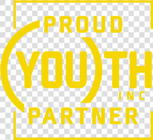 Youth Inc Proud Partner Yellow   Youth Inc  HD Png Download