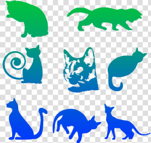 Transparent Perros Y Gatos Png   Perfil De Un Gato Dibujo  Png Download