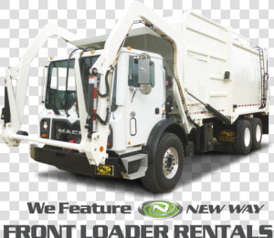 Front Loader Garbage Truck Rentals   Garbage Truck  HD Png Download