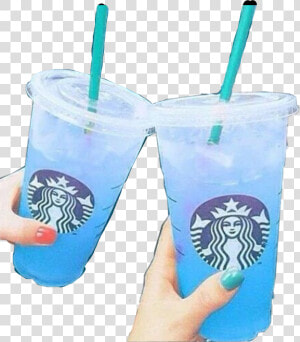 Transparent Starbucks Png   Blue Starbucks Drink Png  Png Download