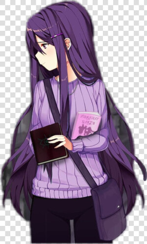  yandere  anime  manga  yuri  ddlc  dokidokiliteratureclub   Doki Doki Yuri Sweater  HD Png Download