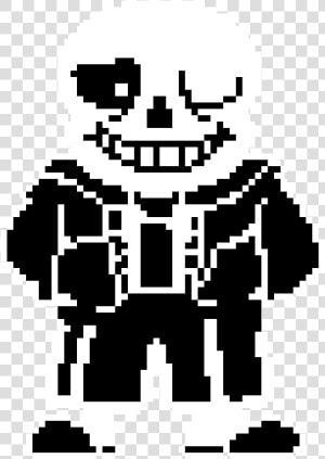 Transparent Sans Sprite Png   Undertale Sans Battle Sprite  Png Download