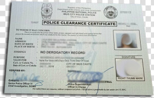 If The Police Clearance Certificate Is To Be Used Abroad    Police Clearance  HD Png Download