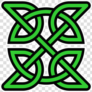 Celtic Knot Insquare Green Transparentbg   Celtic Knot Transparent  HD Png Download