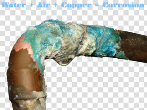 Transparent Water Dripping Png   Reaction Of Copper With Moist Carbon Dioxide  Png Download