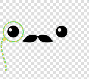  mustache  glasses  face  cute  kawaii   Cute Cartoon Face With Mustache  HD Png Download