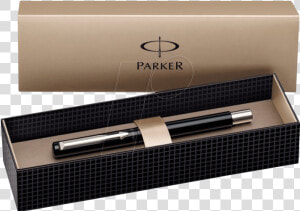 Fountain Pen   Nib M   Black Parker   Parker Vector Box  HD Png Download