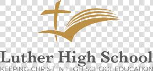 Luther High School   Luther High School Logo  HD Png Download