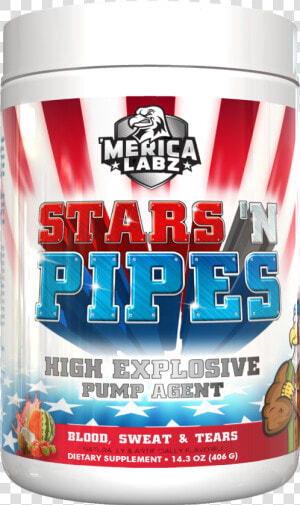 Merica Labz Stars N Pipes  HD Png Download