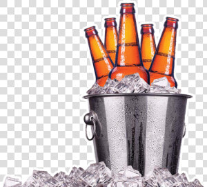 Photography Ice Royalty free Beer Bottle Stock Clipart   Beer Bucket Png  Transparent Png