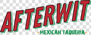 The Black Hole Group Afterwit Logo   Afterwit Mexican Taqueria  HD Png Download