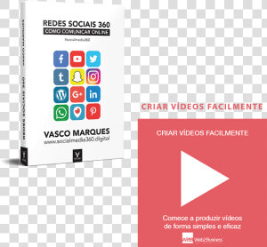 Marketing Redes Sociais Livro  HD Png Download