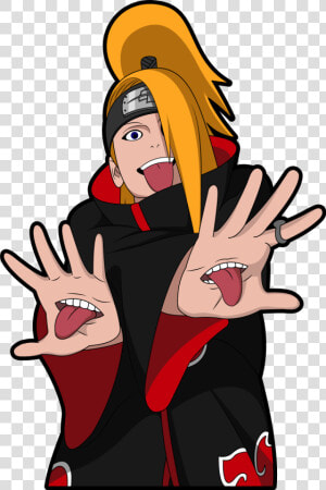 Deidara Naruto  HD Png Download