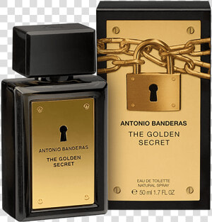 The Golden Secret Antonio Banderas Eau De Toilette   Golden Secret Antonio Banderas  HD Png Download