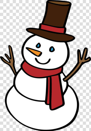 Transparent Snowman Face Png   Cartoon Snowman Png  Png Download