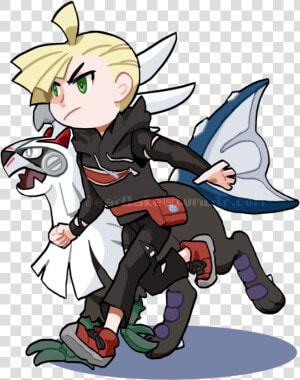 Gladion And Silvally   Silvally And Gladion Png  Transparent Png