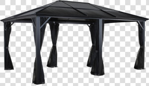 Sojag Aluminium Pavillon Gazebo Messina  HD Png Download