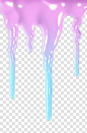  drip  paint  aesthetic  purple  blue  pink  cool  sweet   Pink And Purple Paint Drip  HD Png Download