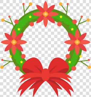 Wreath Silhouette Clip Art   Guirnalda Navidad Vector Png  Transparent Png