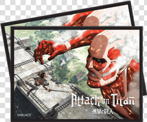 Attack On Titan Eren Wall   Png Download   Attack On Titan Card Sleeve  Transparent Png