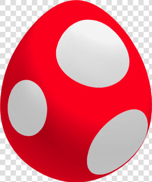 Mario Red Yoshi Egg Clipart   Png Download   Mario Red Yoshi Egg  Transparent Png