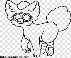 Transparent Furby Png   Line Art  Png Download