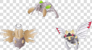 Reminds Me Of Ninjask And Shedinja  HD Png Download