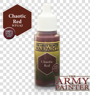 Chaotic Red Paint   Crusted Sore Army Painter  HD Png Download