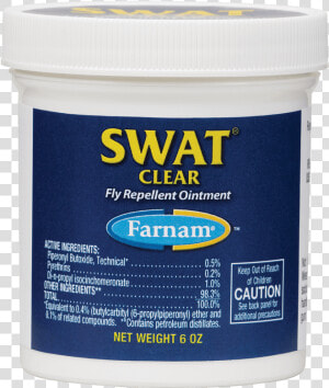 Swat Fly Repellent Ointment  Clear   Shark  HD Png Download